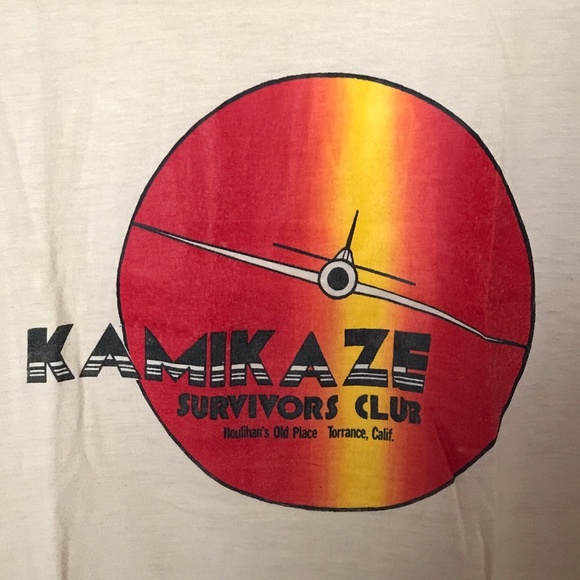 UNISEX Kamikaze Survivors Club Original T-Shirt - Picture 1 of 5
